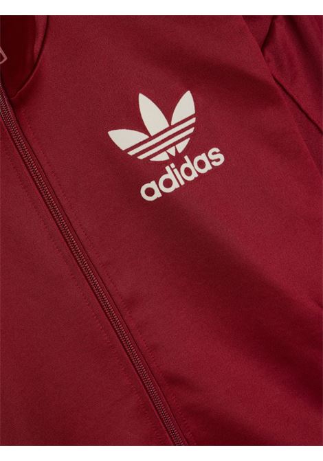 track jacket woman burgundy in polyester ADIDAS | JJ2933BURGUNDY